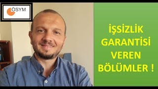 İŞSİZLİK GARANTİSİ VEREN BÖLÜMLER [upl. by Airam]