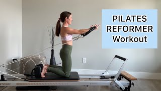 Pilates Reformer Workout  55 min  Intermediate [upl. by Valsimot20]