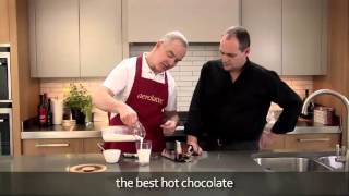 How to make a hot chocolate using an aerolatte milk frother [upl. by Mitchael]