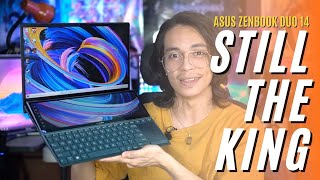 Asus Zenbook Duo 14 Full Review THE BEST WAY TO MULTITASK [upl. by Hadihsar]