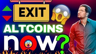 🚨 Exit Altcoins Now LATEST CRYPTO NEWS UPDATE 📊 [upl. by Ladnik]