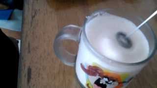 Aerolatte Review Frothing Cold Milk In Under 1 Minute [upl. by Aciram]