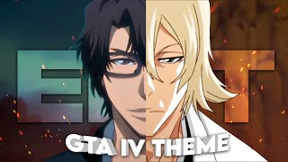 Aizen x Urahara  GTA IV Theme Edit [upl. by Powel]