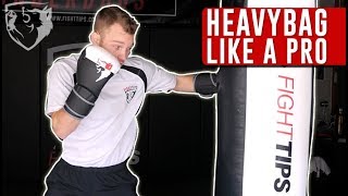 How To Hit the Heavybag Like a Pro [upl. by Evangelina]