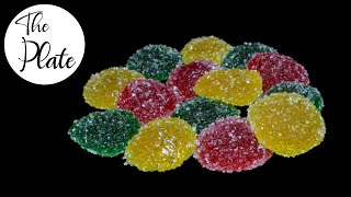 Gummy Candy Recipe  Make Jujubes At Home  Jello Candy  The Plate [upl. by Lorollas]